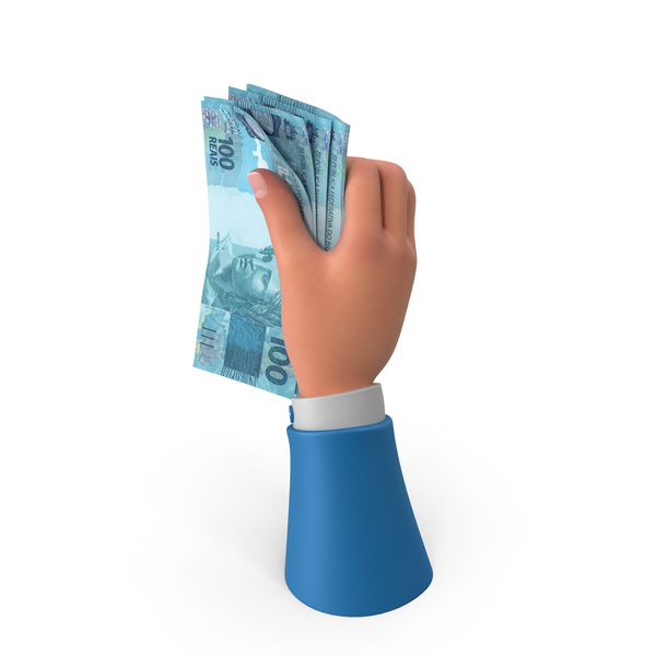 Bill Brazil 100 Reais Money Currency Notes Hand Hold PNG & PSD Images