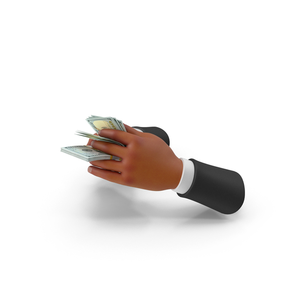 Currency: Bill Count 100 US Dollar Money Notes Hand Hold PNG & PSD Images