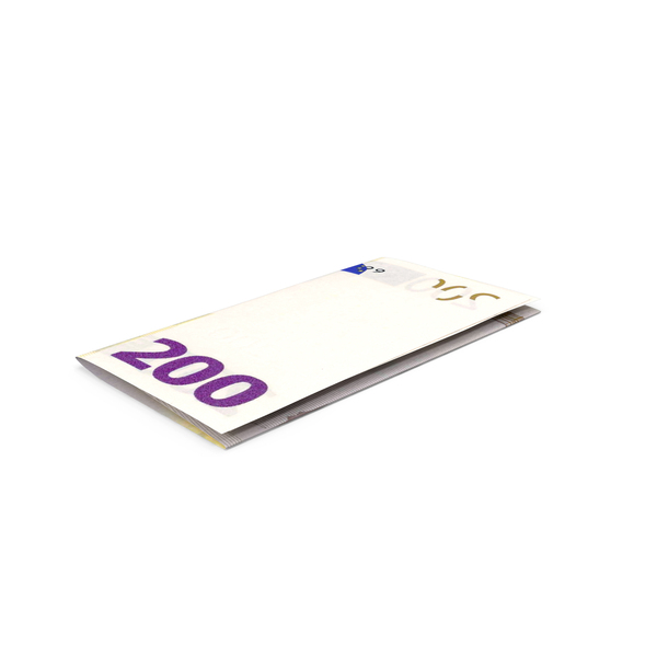 Banknote: Bill Euro 200 Note Ground Fold PNG & PSD Images Banknote: Bill Euro 200 Note Ground Fold PNG & PSD Images