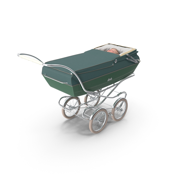 Boy: Bilt Rite Vintage Baby Stroller With Sleeping Child PNG & PSD Images Boy: Bilt Rite Vintage Baby Stroller With Sleeping Child PNG & PSD Images
