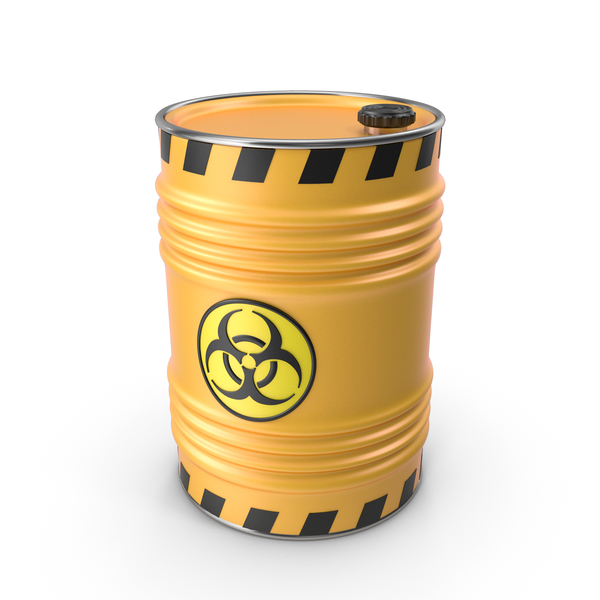 Hazardous Waste Disposal: Bio Barrel PNG & PSD Images