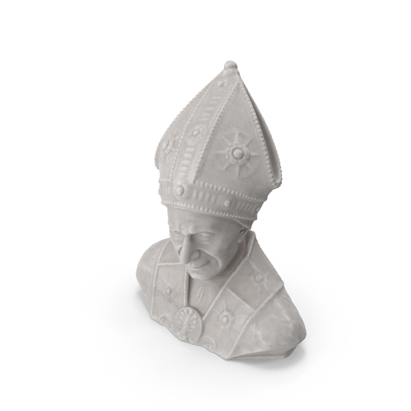 Bishop Leonardo Bust PNG & PSD Images
