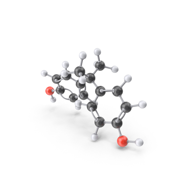 Bisphenol A Molecule PNG & PSD Images
