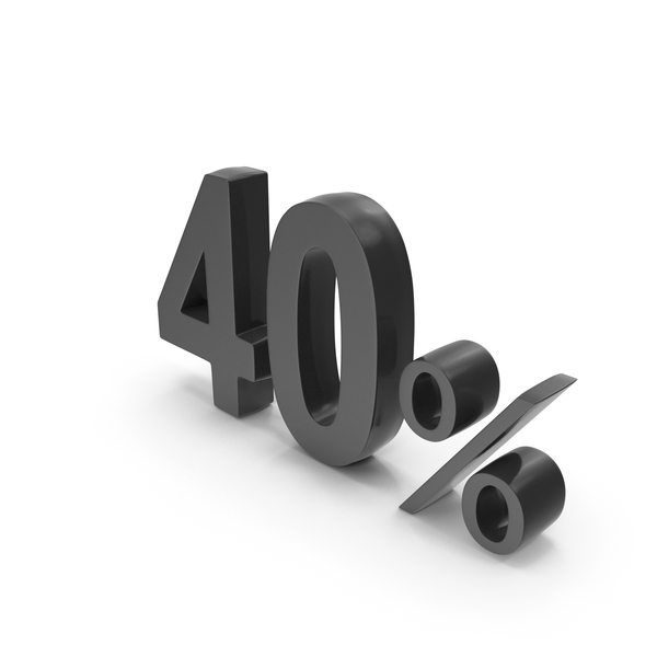 Symbols: Black 40 Percent Sign PNG & PSD Images Symbols: Black 40 Percent Sign PNG & PSD Images