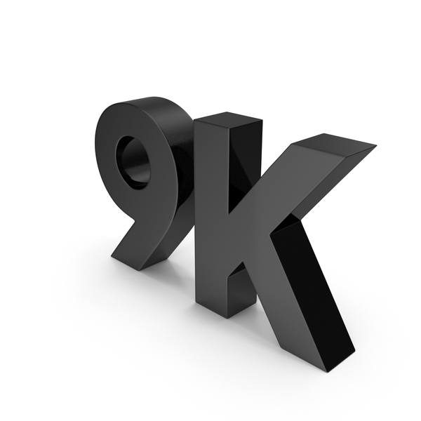 Symbols: Black 9K Symbol PNG & PSD Images
