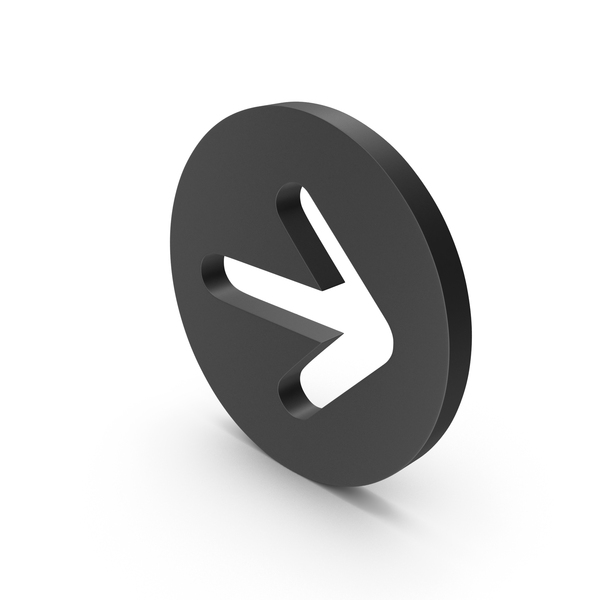 Directional: Black Arrow PNG & PSD Images