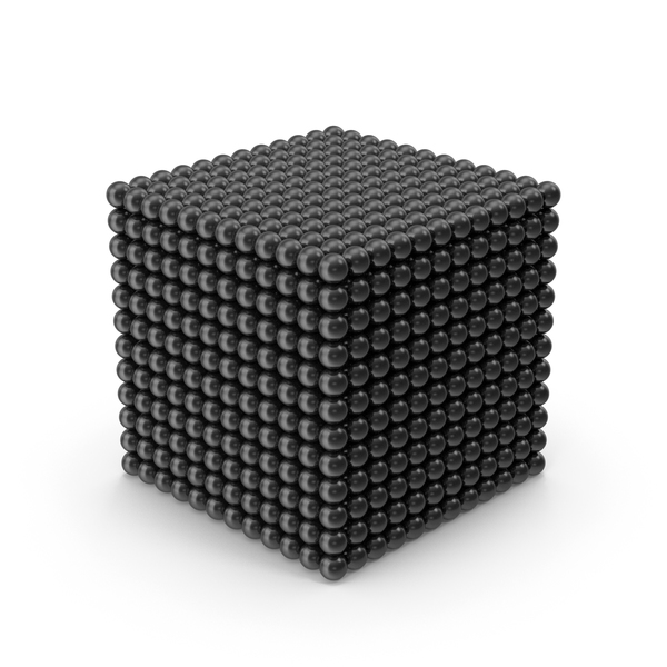 Black Ball Cube PNG & PSD Images
