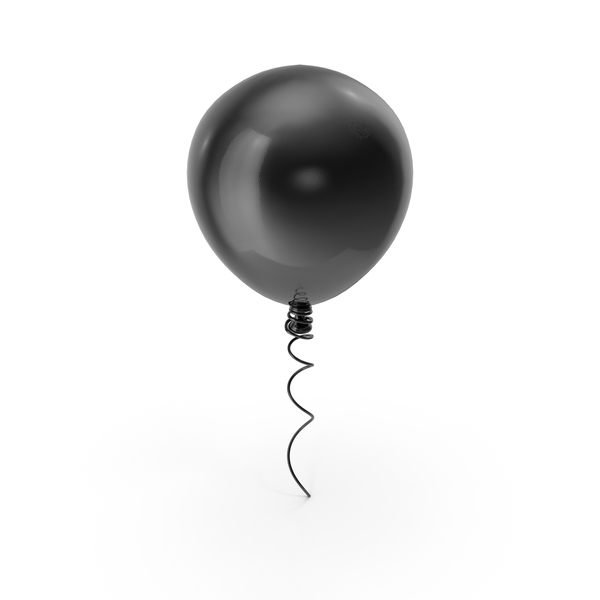 Christmas Decoration: Black Balloon PNG & PSD Images