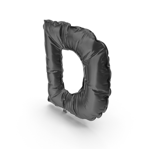 Language: Black Balloon Letter D PNG & PSD Images Language: Black Balloon Letter D PNG & PSD Images