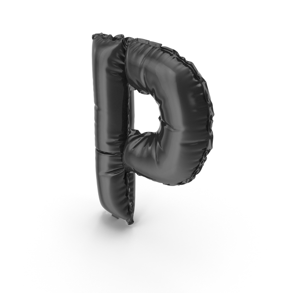 Language: Black Balloon Letter P PNG & PSD Images Language: Black Balloon Letter P PNG & PSD Images