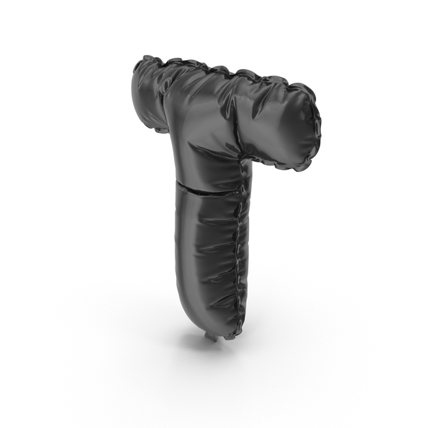 Language: Black Balloon Letter T PNG & PSD Images Language: Black Balloon Letter T PNG & PSD Images