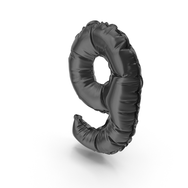 Black Balloon Number 9 PNG & PSD Images Black Balloon Number 9 PNG & PSD Images