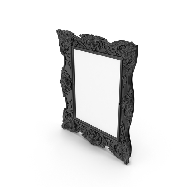 Picture: Black Baroque Frame PNG & PSD Images Picture: Black Baroque Frame PNG & PSD Images