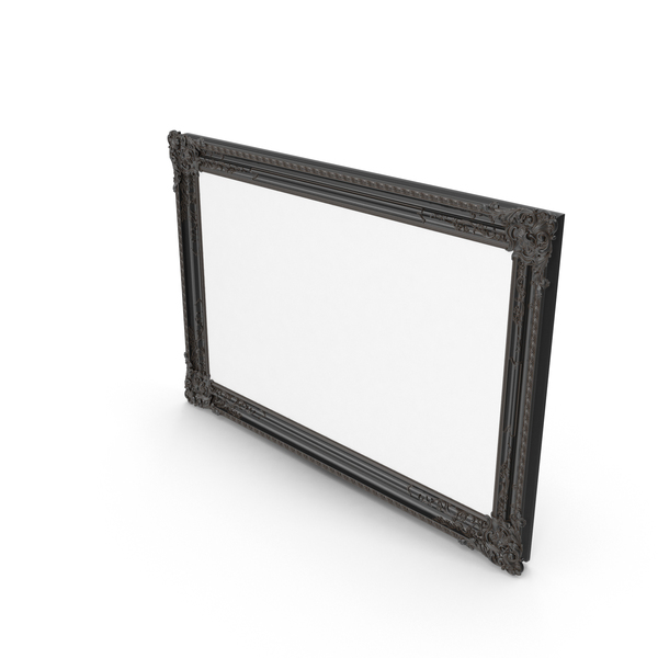 Black Baroque Picture Frame PNG & PSD Images Black Baroque Picture Frame PNG & PSD Images