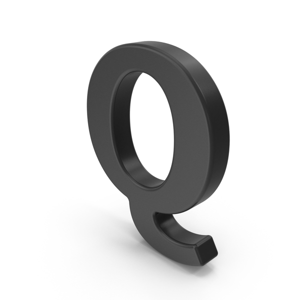 Black Capital Letter Q PNG Images & PSDs for Download | PixelSquid ...