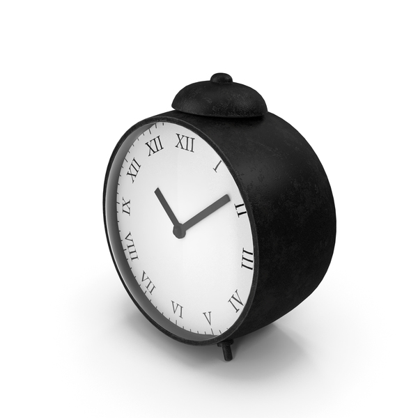 Alarm: Black Clock PNG & PSD Images