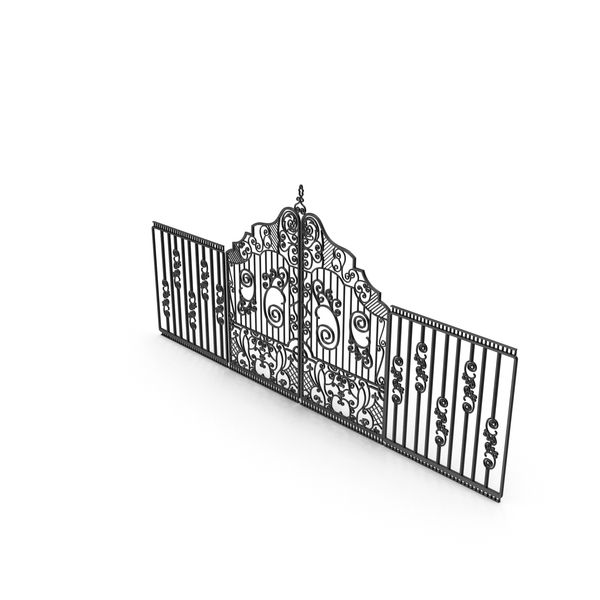 Black Closed Gate PNG & PSD Images Black Closed Gate PNG & PSD Images