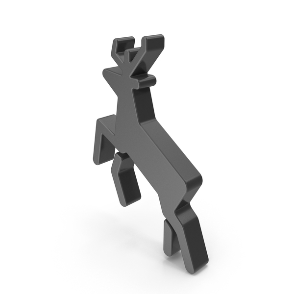 Symbols: Black Deer Symbol PNG & PSD Images