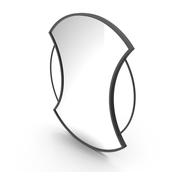 Black Designer Mirror PNG & PSD Images