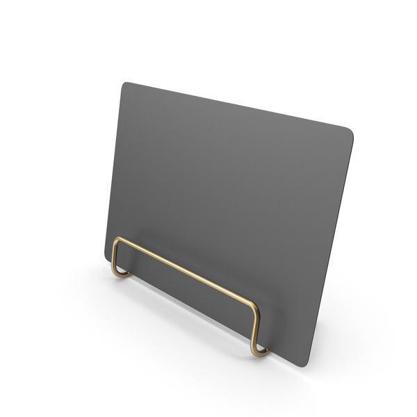 Office Supplies: Black Desk Paper Banner with Gold Stand PNG & PSD Images Office Supplies: Black Desk Paper Banner with Gold Stand PNG & PSD Images