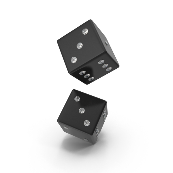 Black Dice With Crystals PNG & PSD Images Black Dice With Crystals PNG & PSD Images