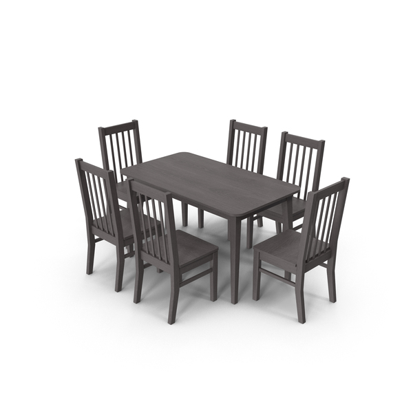 Room: Black Dining Table Set PNG & PSD Images Room: Black Dining Table Set PNG & PSD Images