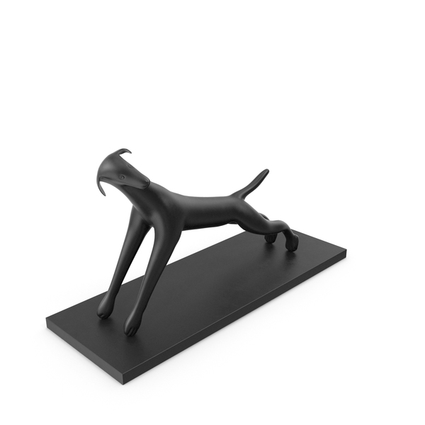 Black Dog Sculpture PNG & PSD Images Black Dog Sculpture PNG & PSD Images