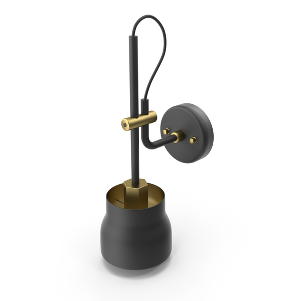 Black Dolores Wall Sconce PNG & PSD Images