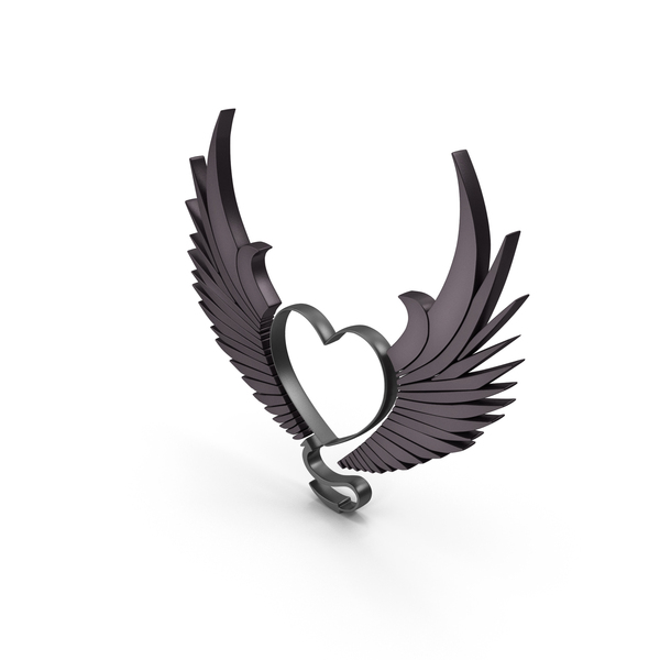 Shape: Black Evil Winged Heart Symbol PNG & PSD Images Shape: Black Evil Winged Heart Symbol PNG & PSD Images