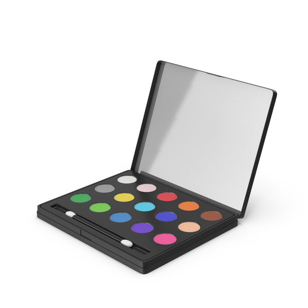 Makeup: Black Eyeshadow Palette PNG & PSD Images