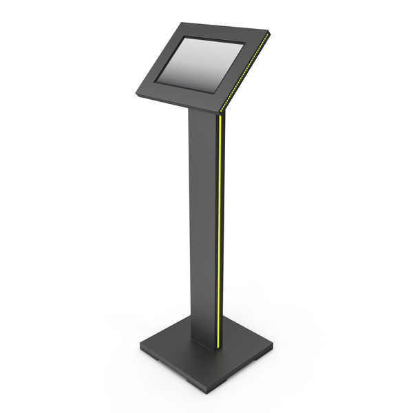 Display Pedestal: Black Floor Stands for Tablets PNG & PSD Images Display Pedestal: Black Floor Stands for Tablets PNG & PSD Images