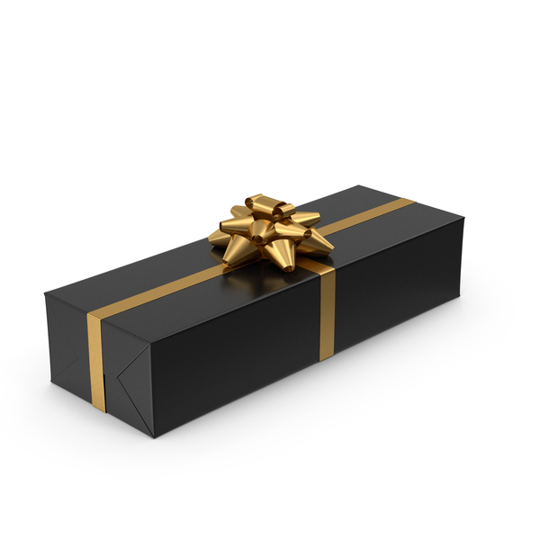 Black Gift Box PNG & PSD Images