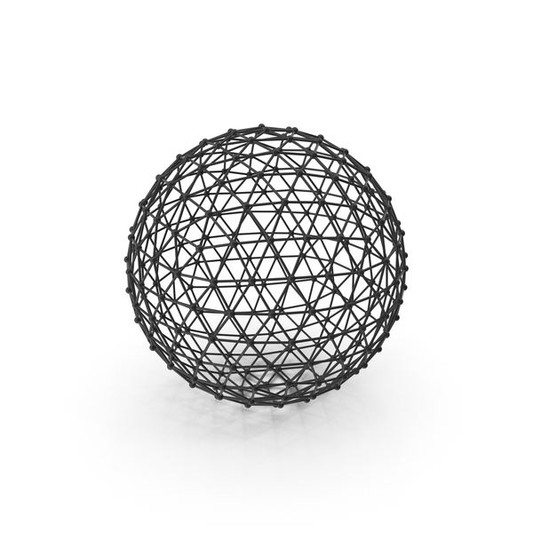 Black Grid Patterned Sphere PNG & PSD Images Black Grid Patterned Sphere PNG & PSD Images