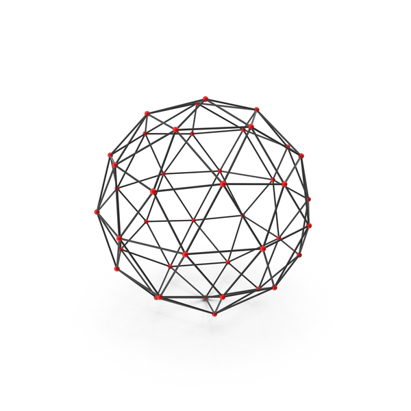 Black Grid Sphere With Red Dots PNG & PSD Images Black Grid Sphere With Red Dots PNG & PSD Images