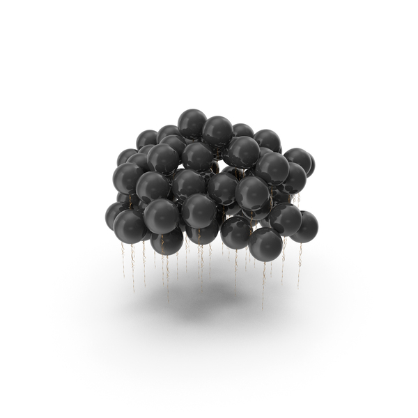 Balloons: Black Group Round Balloon PNG & PSD Images Balloons: Black Group Round Balloon PNG & PSD Images