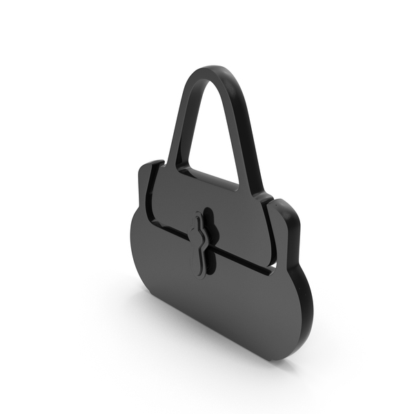 Symbols: Black Handbag Icon PNG & PSD Images