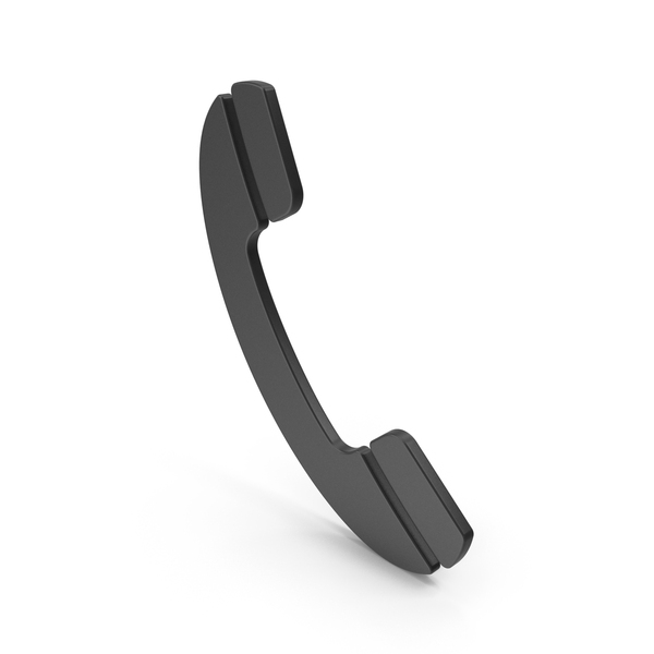 Symbols: Black Handset Symbol PNG & PSD Images Symbols: Black Handset Symbol PNG & PSD Images
