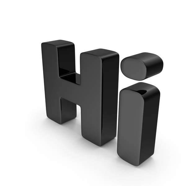 Language: Black Hi Text PNG & PSD Images Language: Black Hi Text PNG & PSD Images