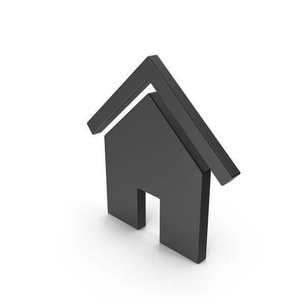 Symbols: Black Home Symbol PNG & PSD Images