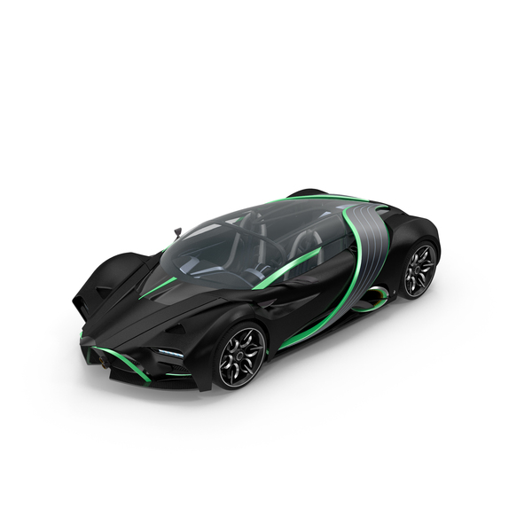 Lemans Prototype: Black Hydrogen Hypercar PNG & PSD Images Lemans Prototype: Black Hydrogen Hypercar PNG & PSD Images