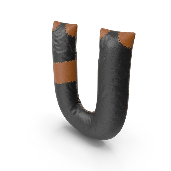 Language: Black Leather Letter U PNG & PSD Images Language: Black Leather Letter U PNG & PSD Images