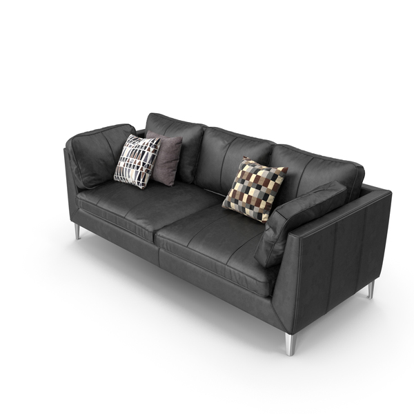 Black Leather Sofa PNG & PSD Images Black Leather Sofa PNG & PSD Images