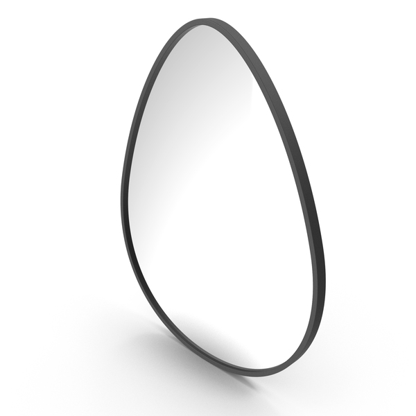 Black Modern Mirror PNG & PSD Images