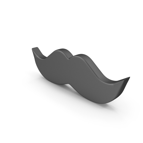 Symbols: Black Mustache Symbol PNG & PSD Images