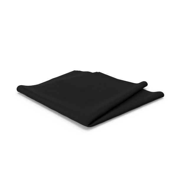 Black Napkin PNG Images & PSDs for Download | PixelSquid - S106049822