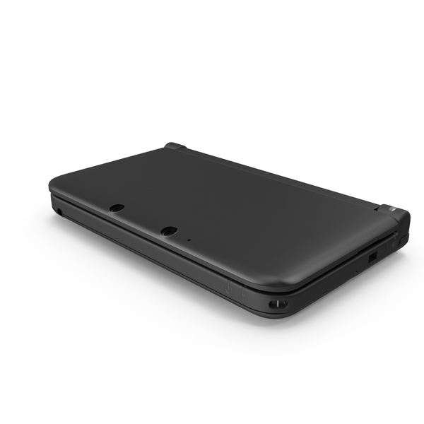 Handheld Game Console: Black Nintendo 3DS XL PNG & PSD Images Handheld Game Console: Black Nintendo 3DS XL PNG & PSD Images