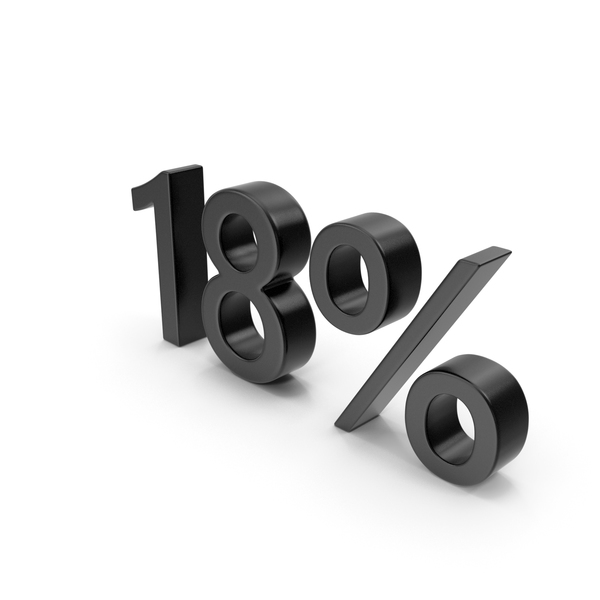 Black Number 18 Percent PNG & PSD Images Black Number 18 Percent PNG & PSD Images