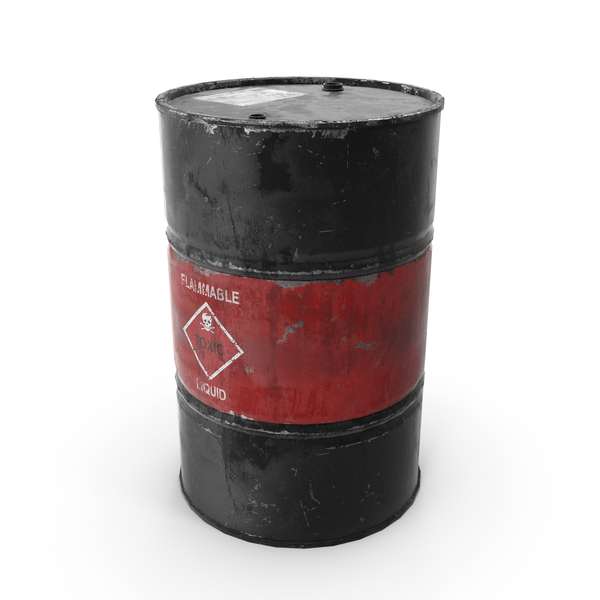 Drum: Black Oil Barrel PNG & PSD Images