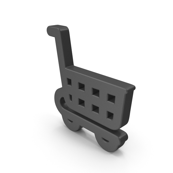 Black Online Shopping Cart PNG & PSD Images