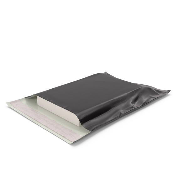 Black Open Poly Mailer Plastic Bag PNG & PSD Images Black Open Poly Mailer Plastic Bag PNG & PSD Images